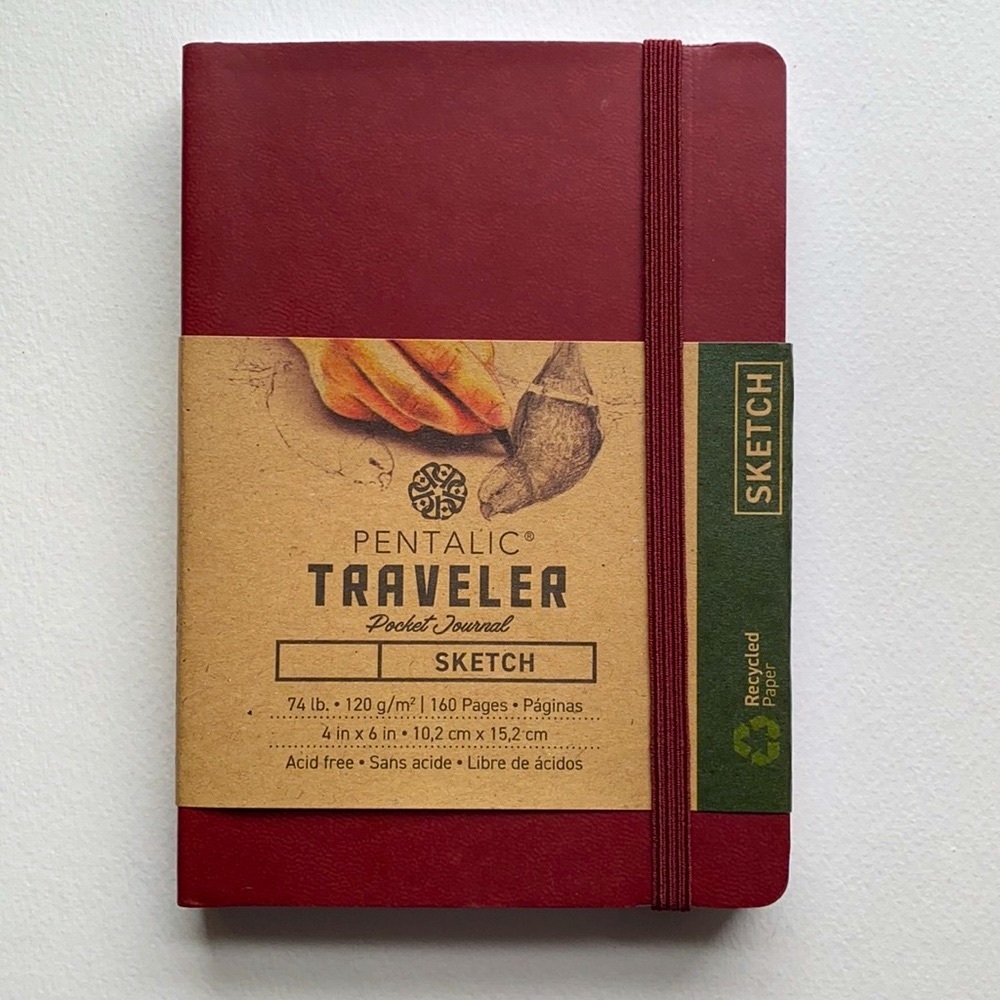 Pentalic Traveler Sketchbook